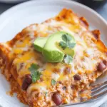 Bean and Cheese Enchilada Casserole