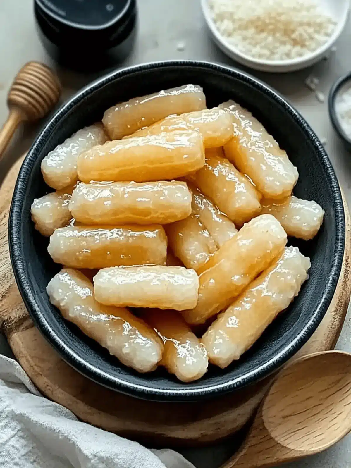Honey Butter Rice Cakes