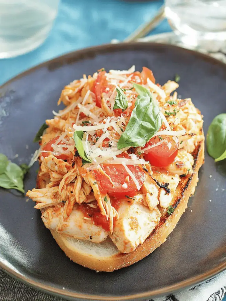 Italian Chicken Sandwiches