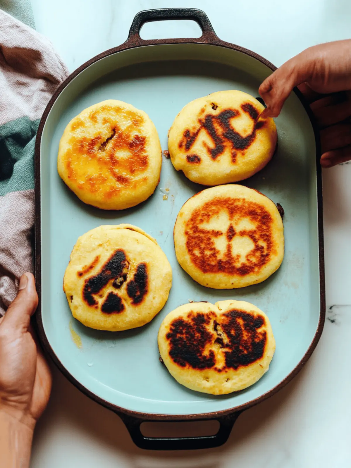 Arepas Made Easy: 3 Ingredients for Perfectly Fluffy Bites