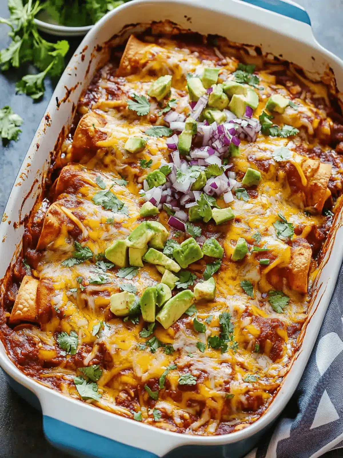 Vegetarian Enchilada Casserole