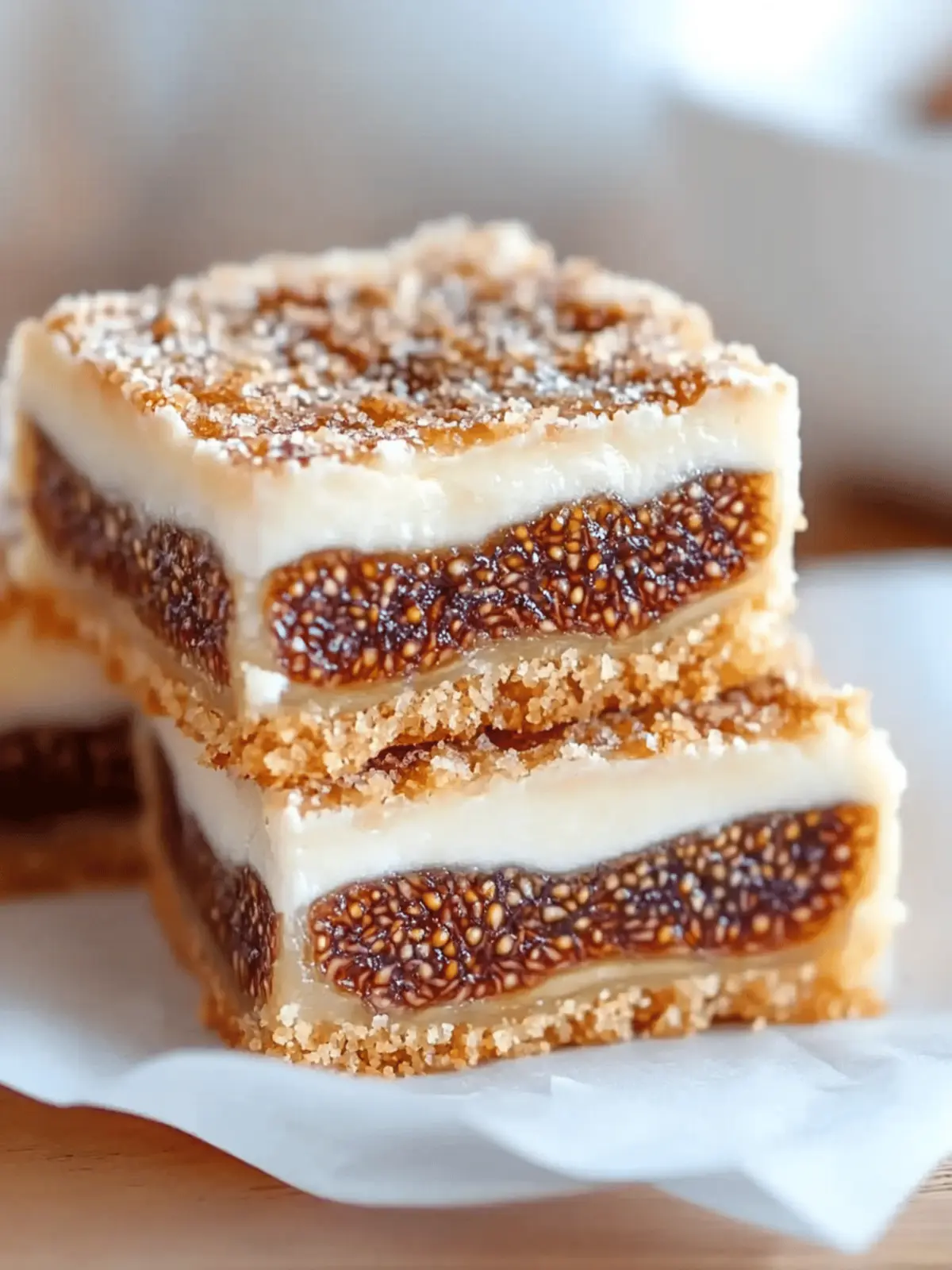 Fig and Cream Cheese Bars