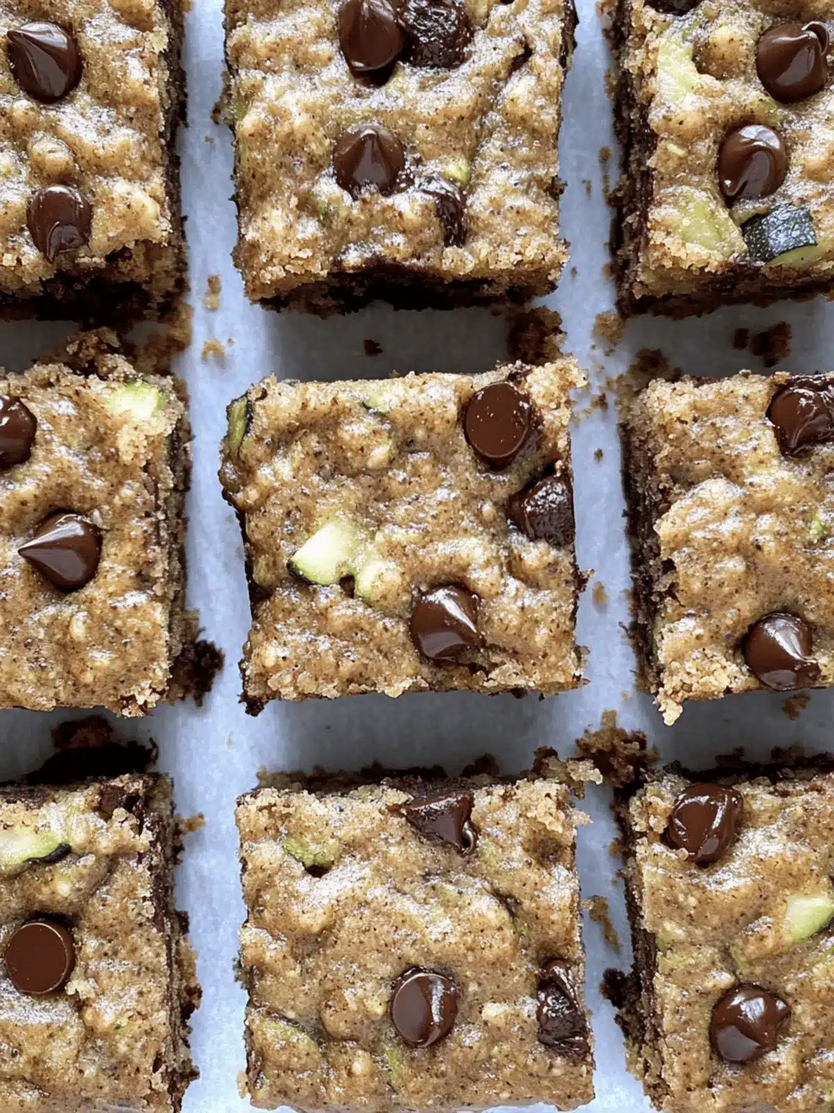 Delicious Chocolate Chip Zucchini Bread Bars for Guilt-Free Indulgence