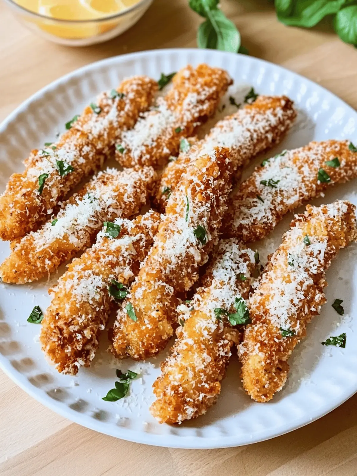 Garlic Parmesan Chicken Tenders