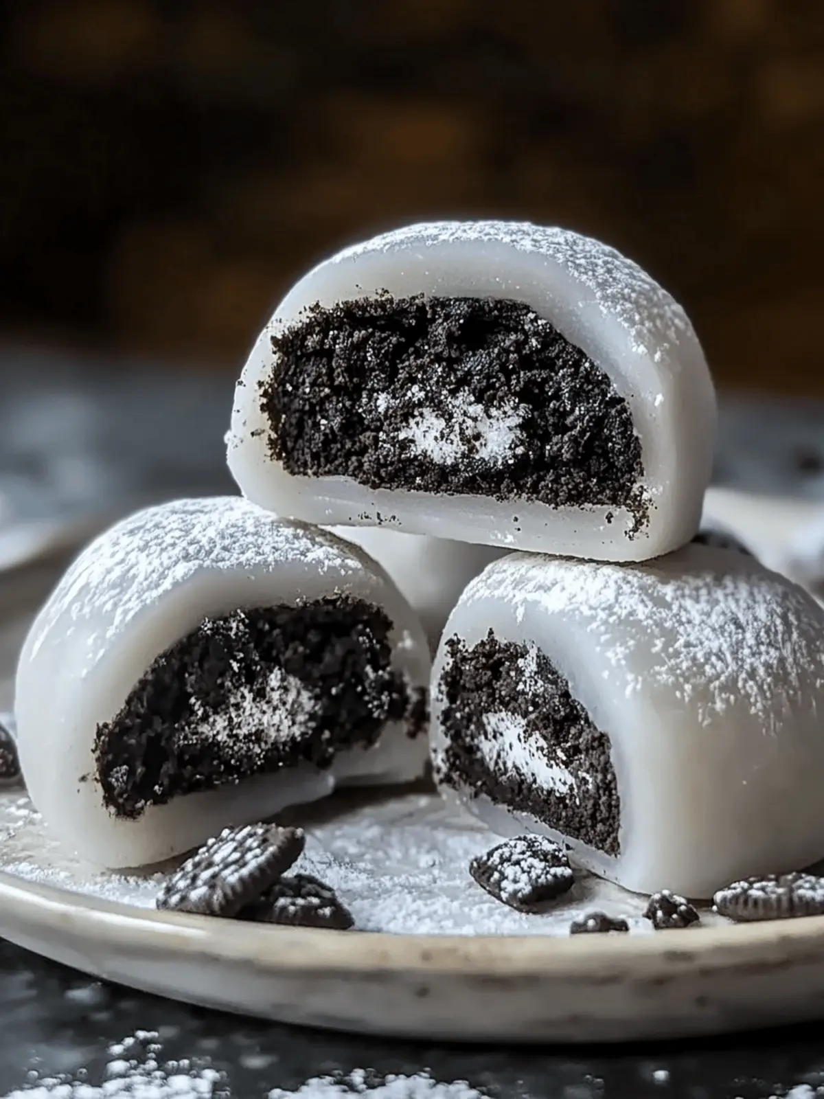 Oreo Mochi