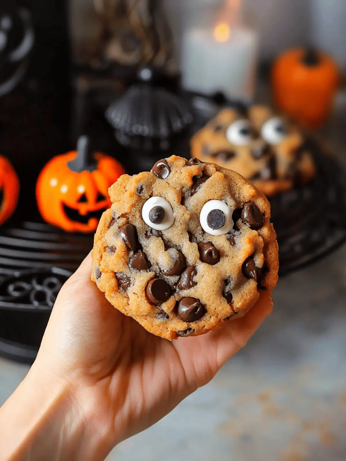 Halloween Chocolate Chip Cookies