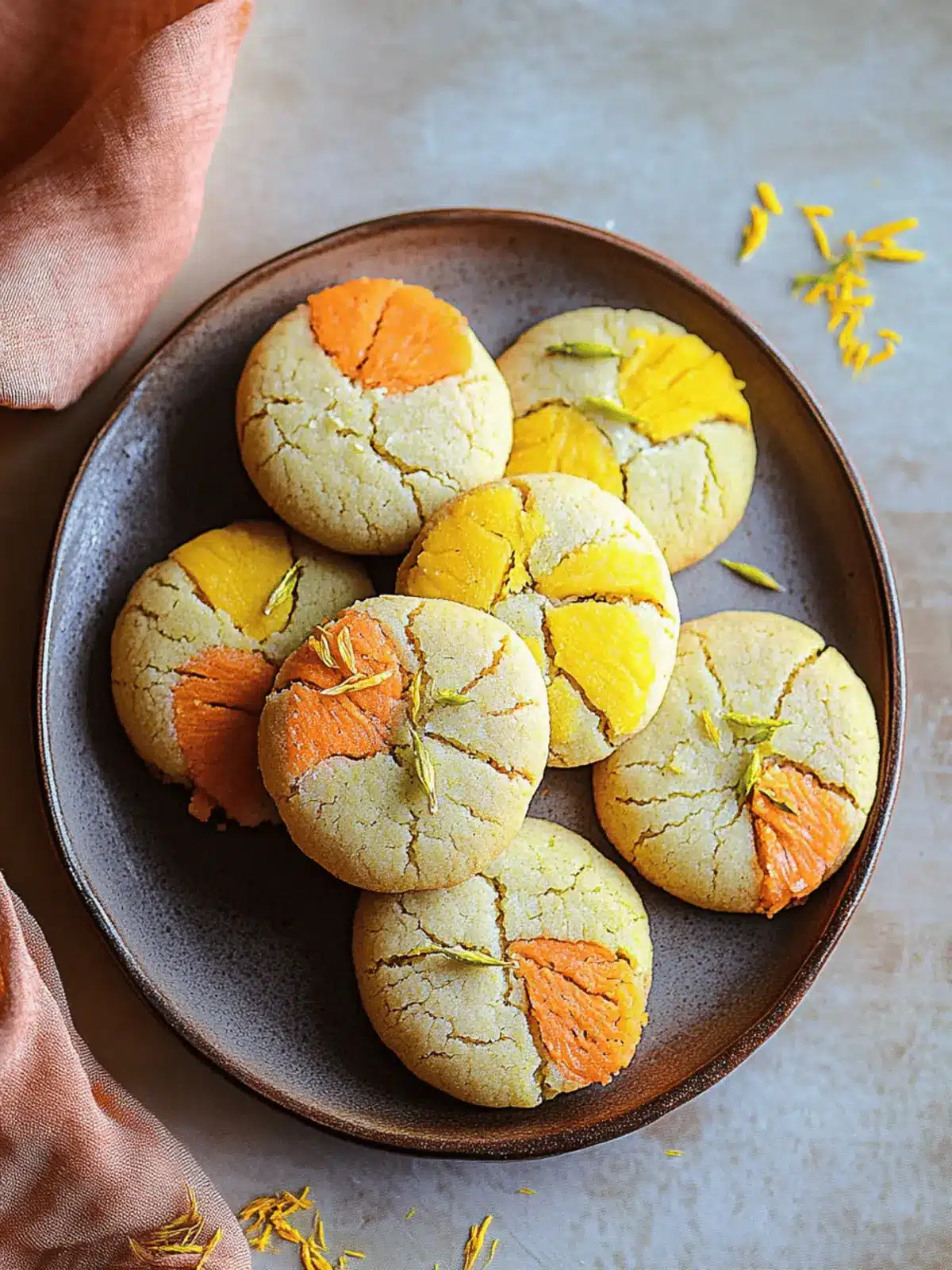 MANGO KESAR SHRIKHAND COOKIE