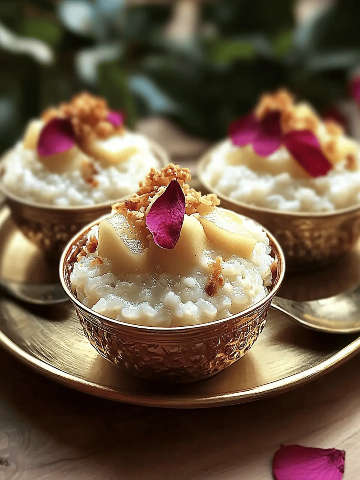Custard Apple Rice Pudding