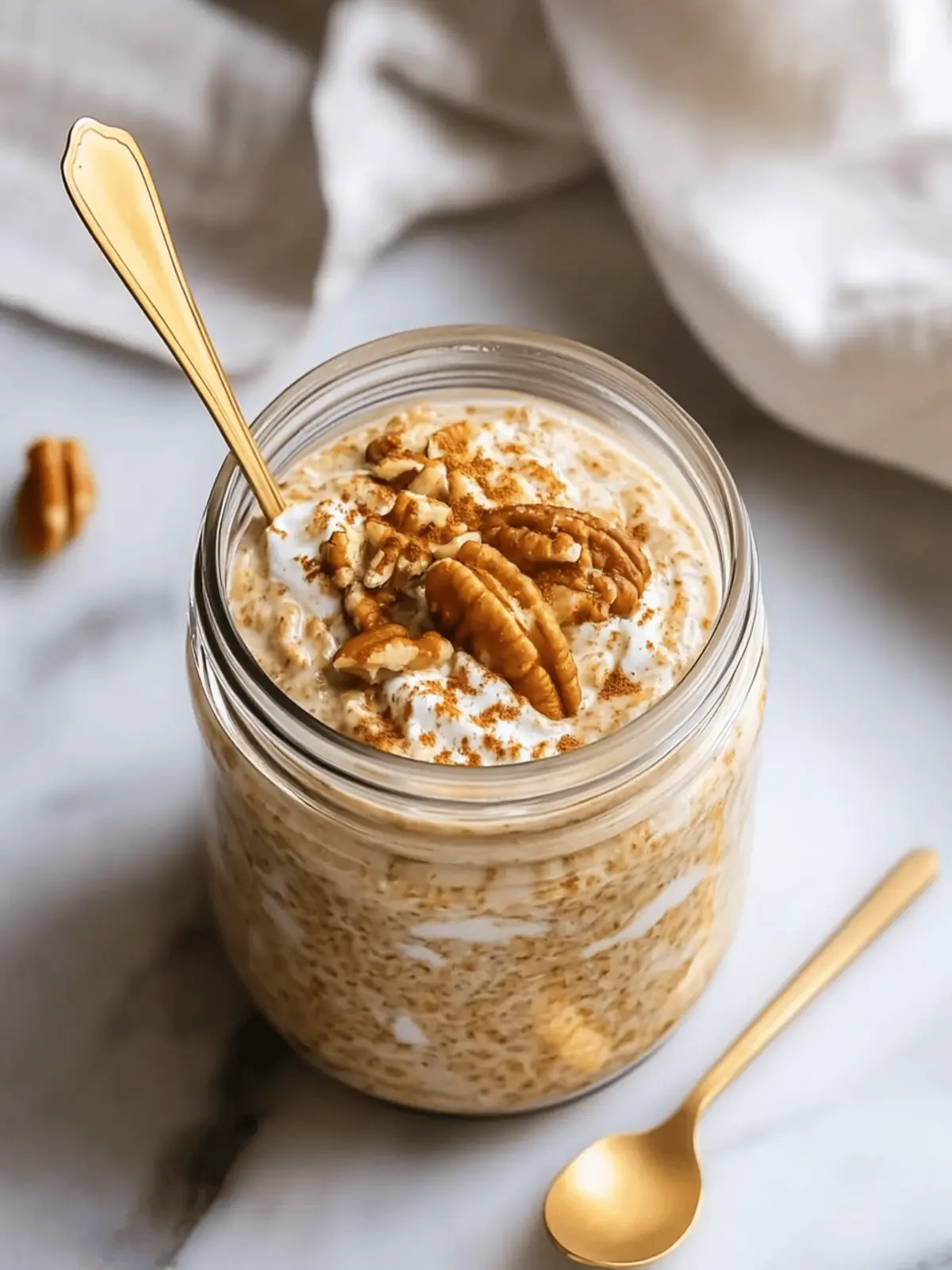 Pumpkin Spice Overnight Oats