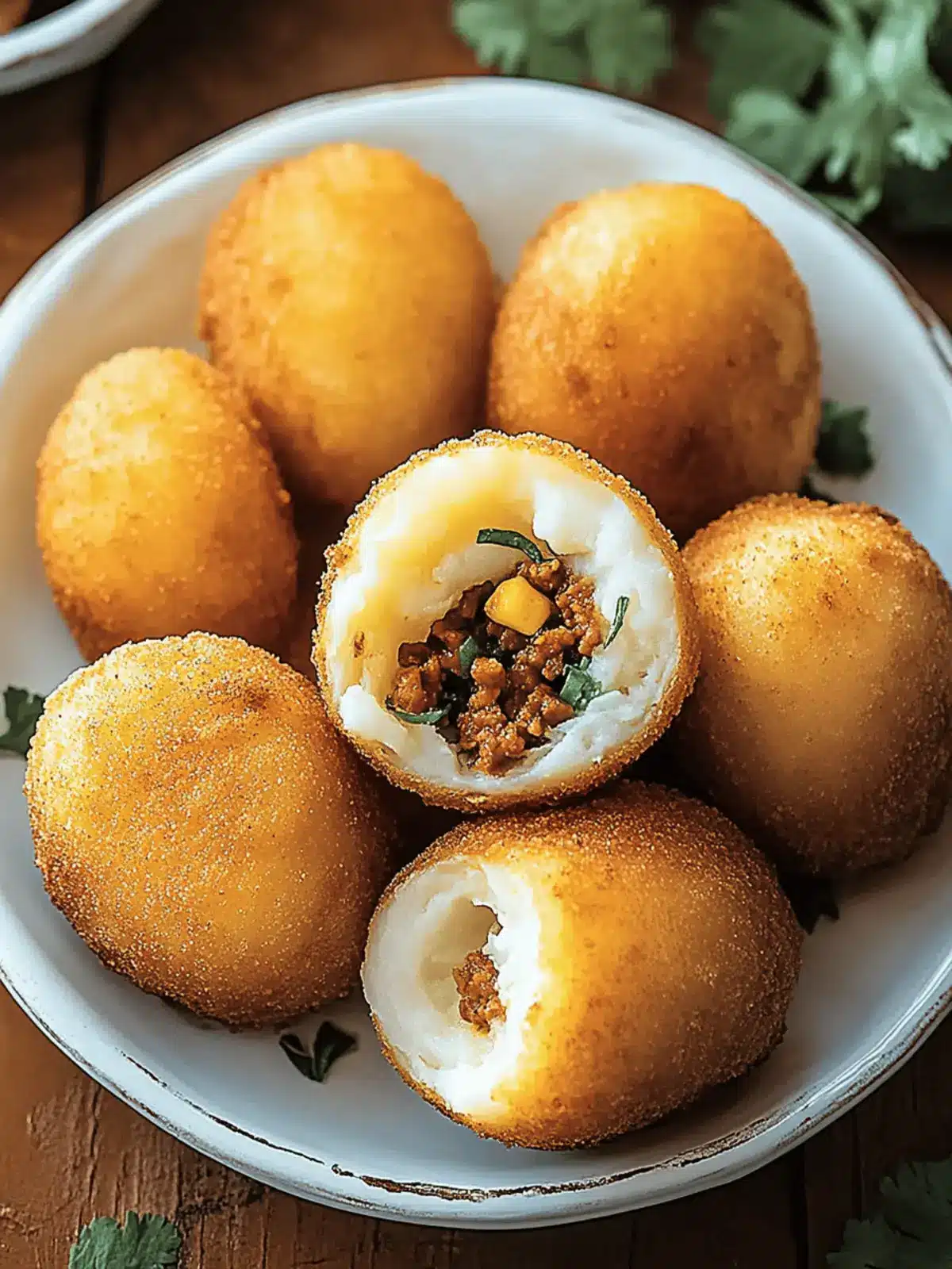 Colombian Papas Rellenas