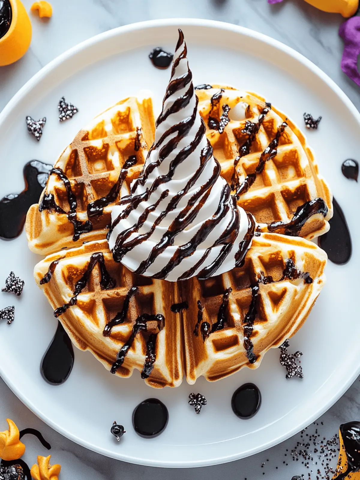 Witch Hat Waffles