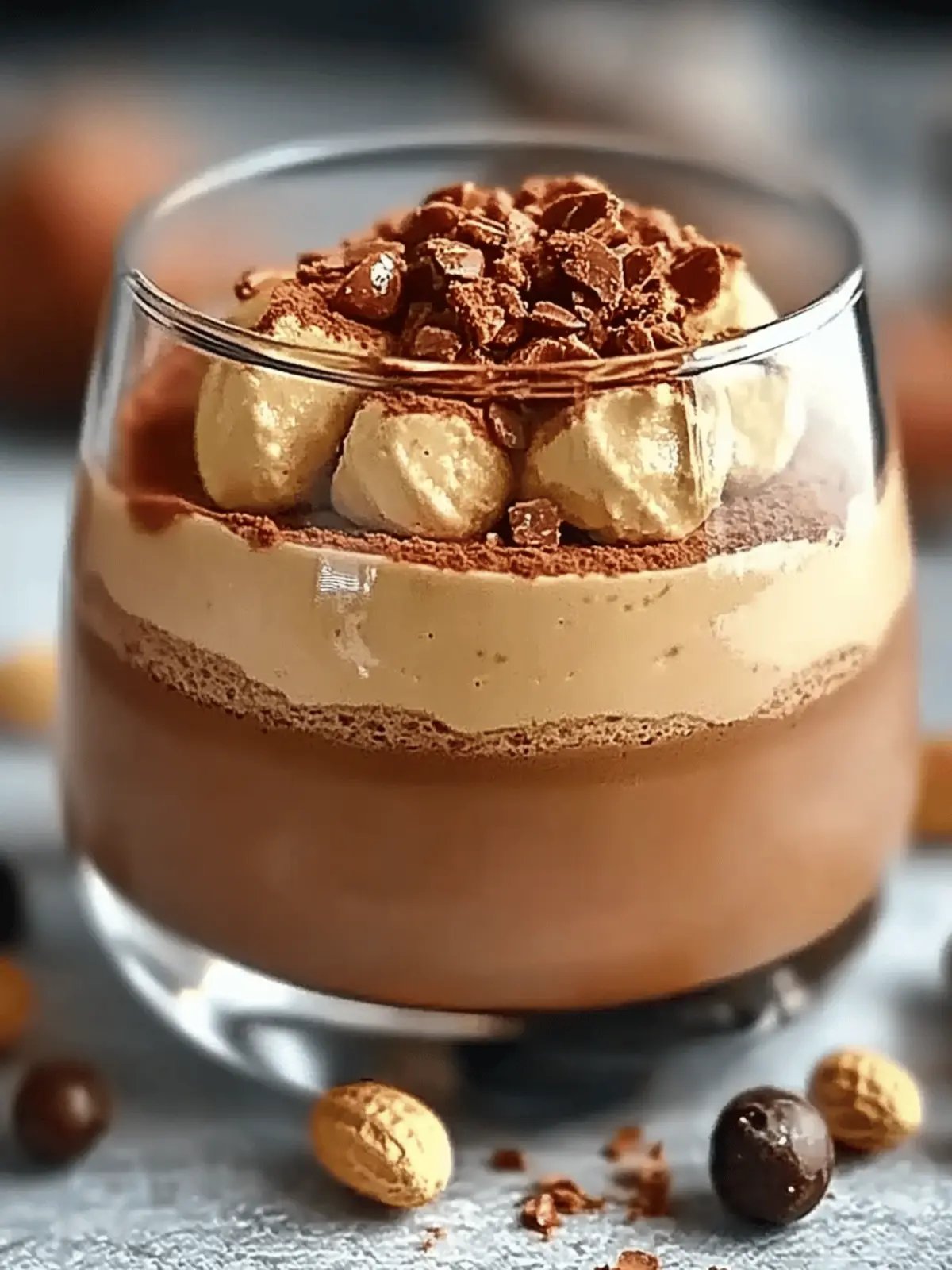 Cottage Cheese Peanut Butter Mousse