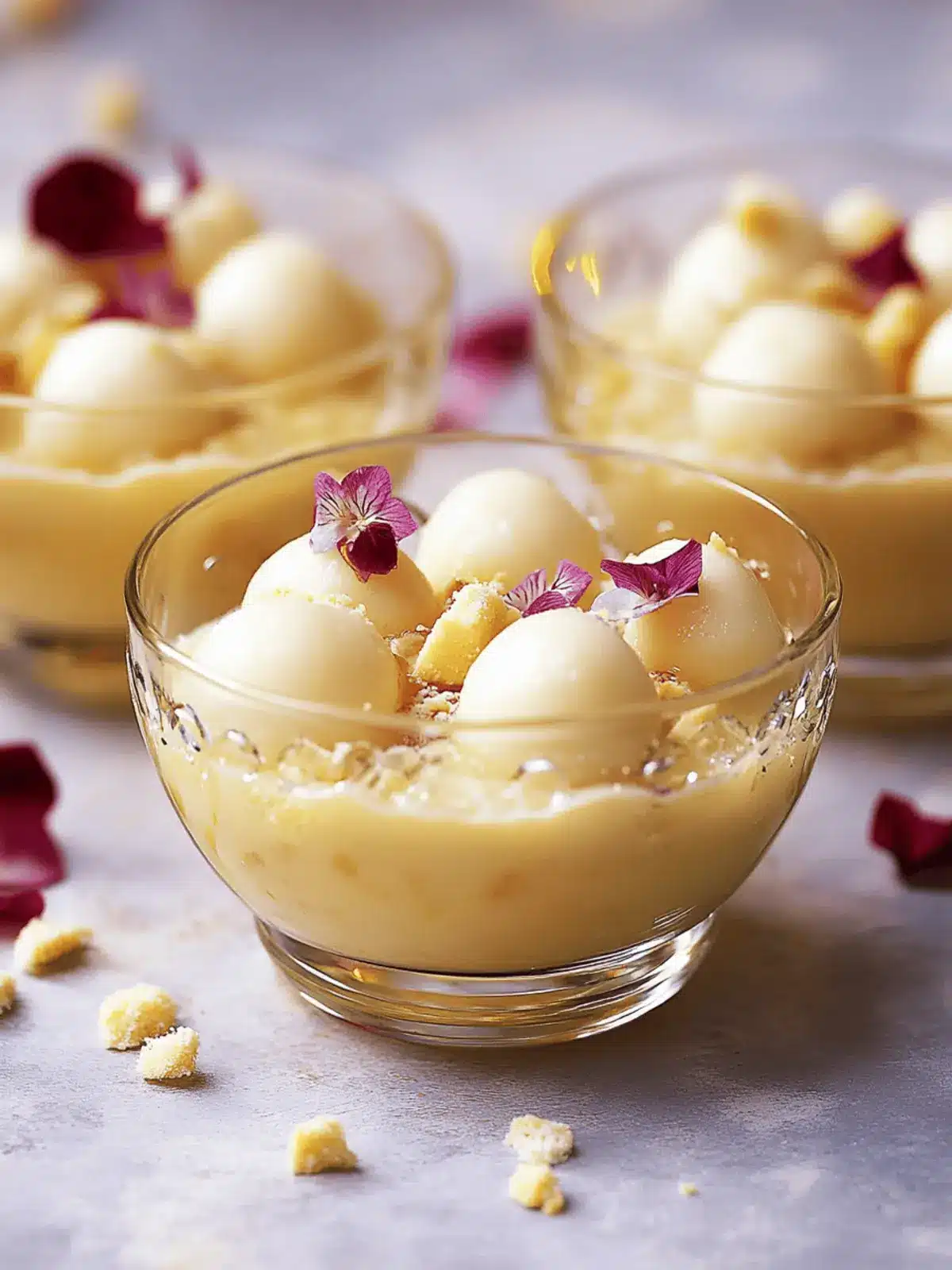 Custard Rasgulla