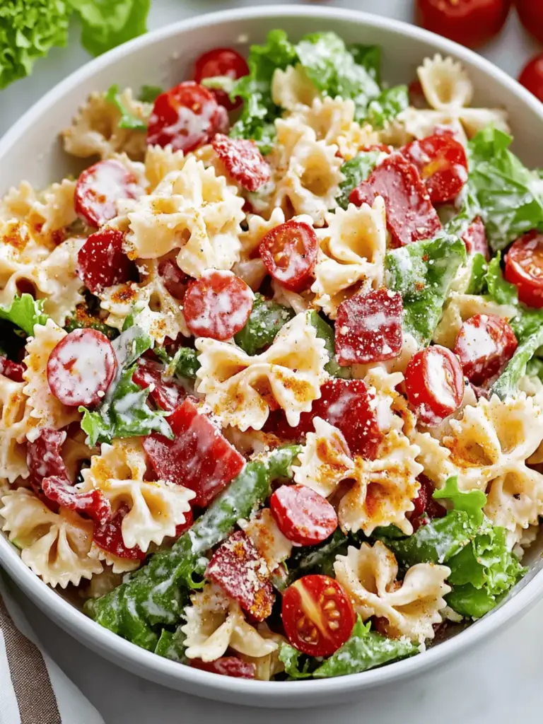 BLT Pasta Salad