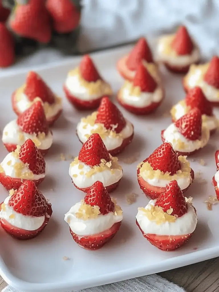 Deviled Strawberries