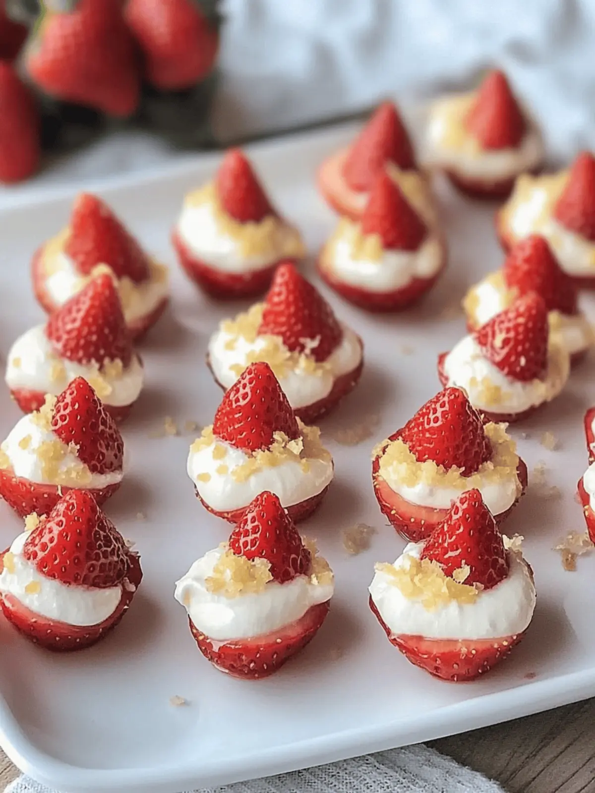Deviled Strawberries