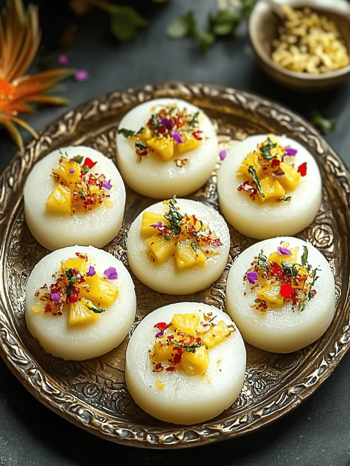 Pineapple Sandesh