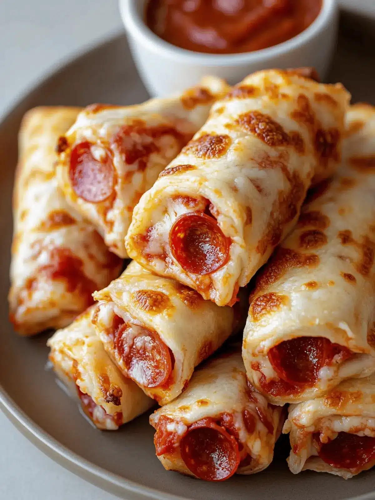 Pepperoni Pizza Roll Ups
