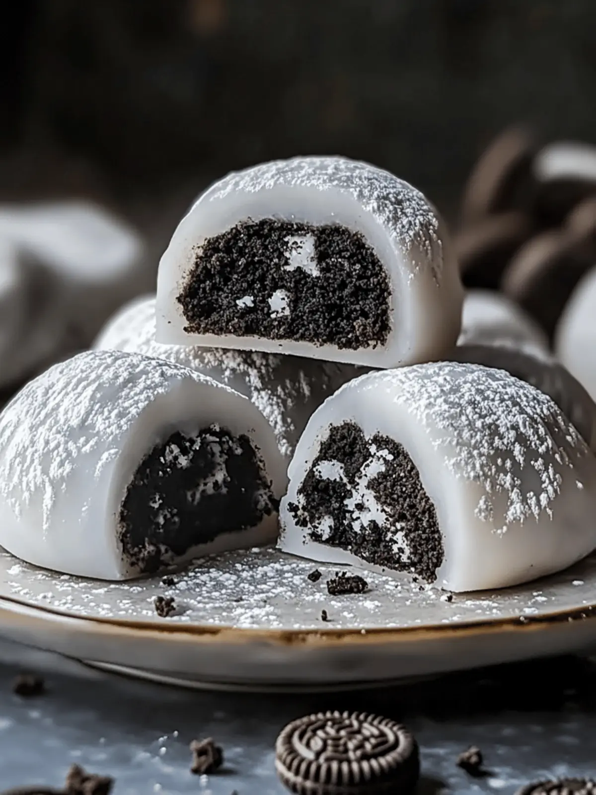 Oreo Mochi