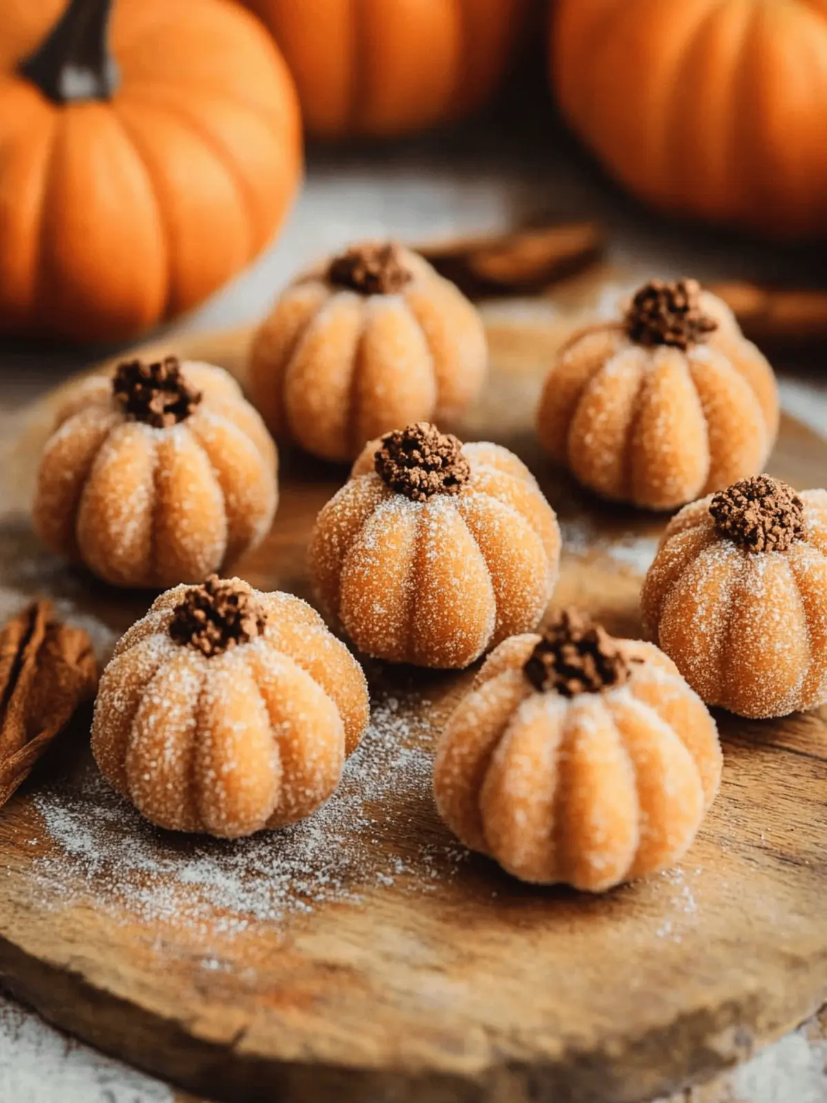 Pumpkin Cheesecake Truffles