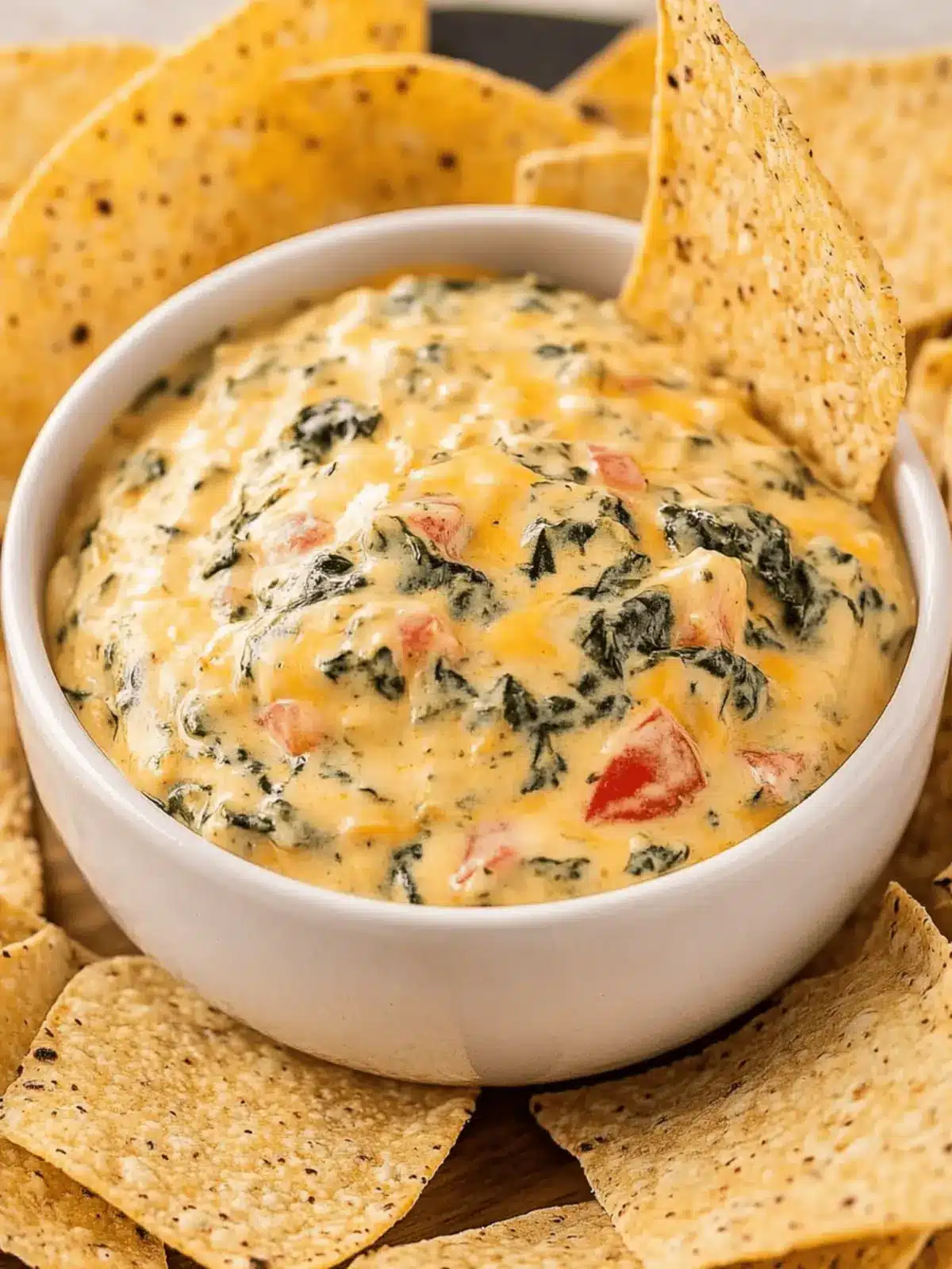 Queso Spinach Dip