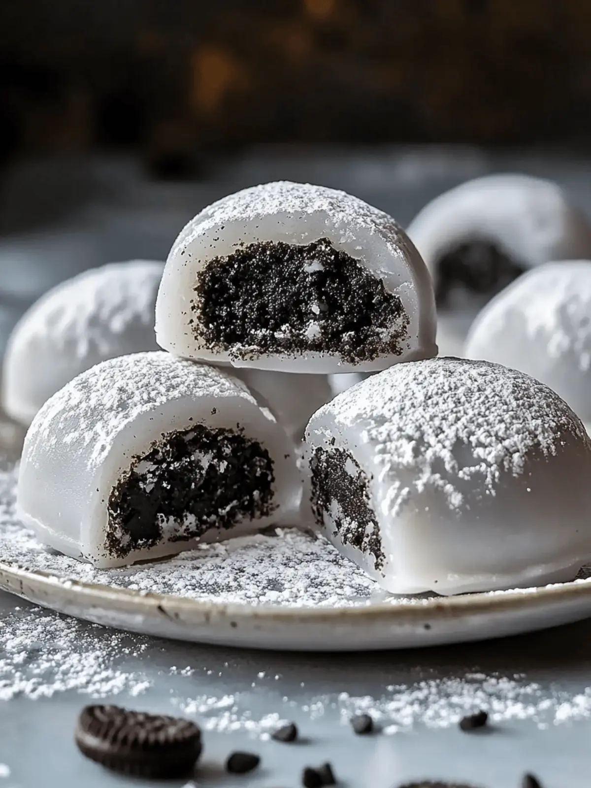 Oreo Mochi