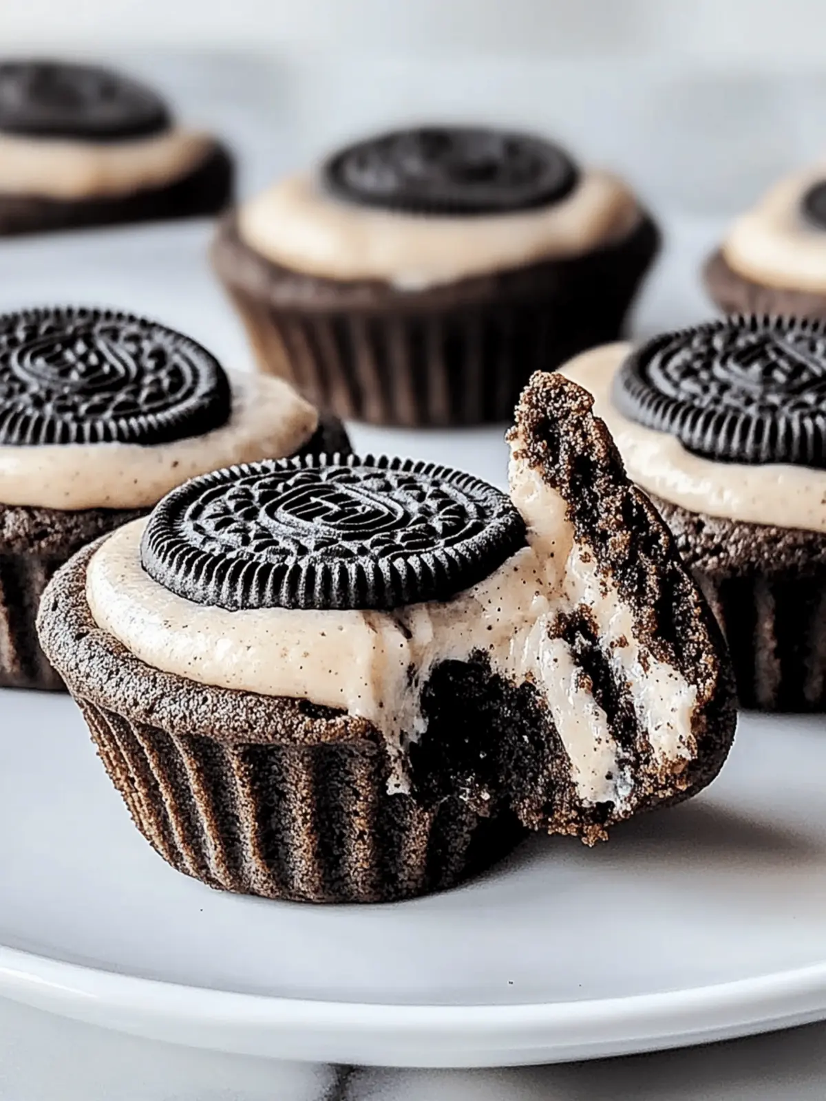 Oreo Cheesecake Cookie Cups