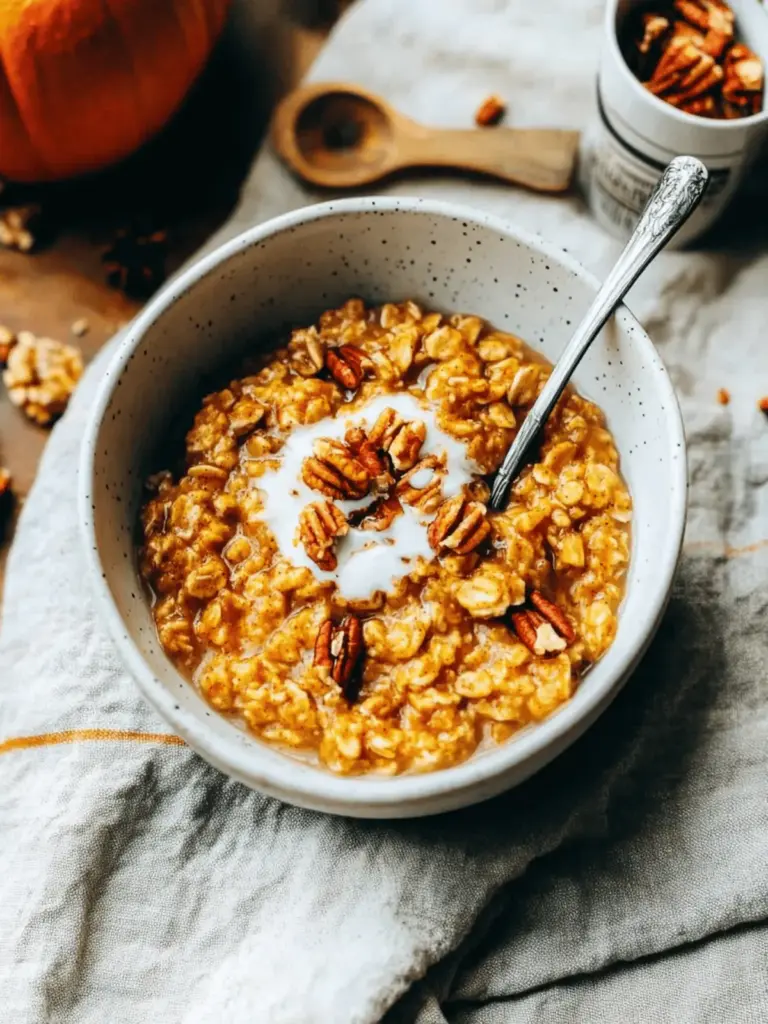 Pumpkin Pie Oatmeal