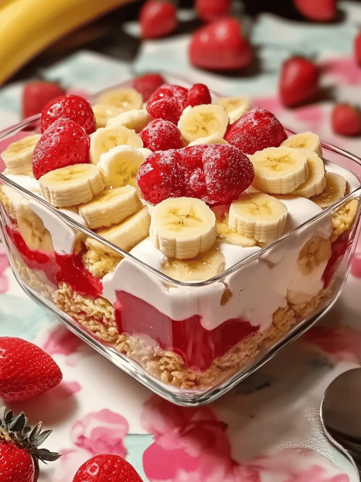 Strawberry Banana Pudding Dream