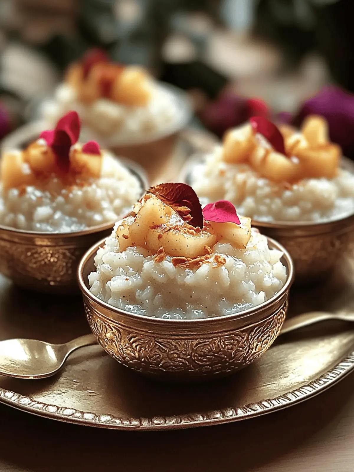 Custard Apple Rice Pudding
