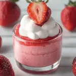 Fluffy Strawberry Mousse
