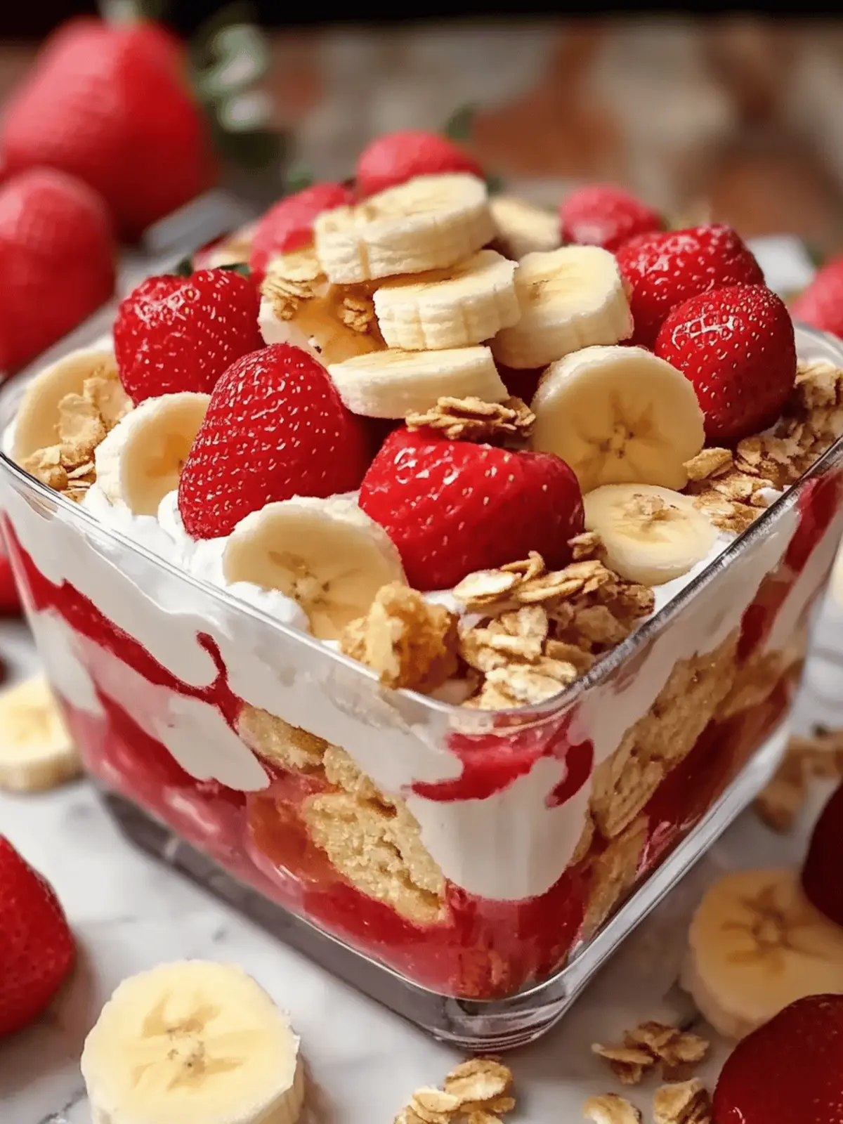 Strawberry Banana Pudding Dream