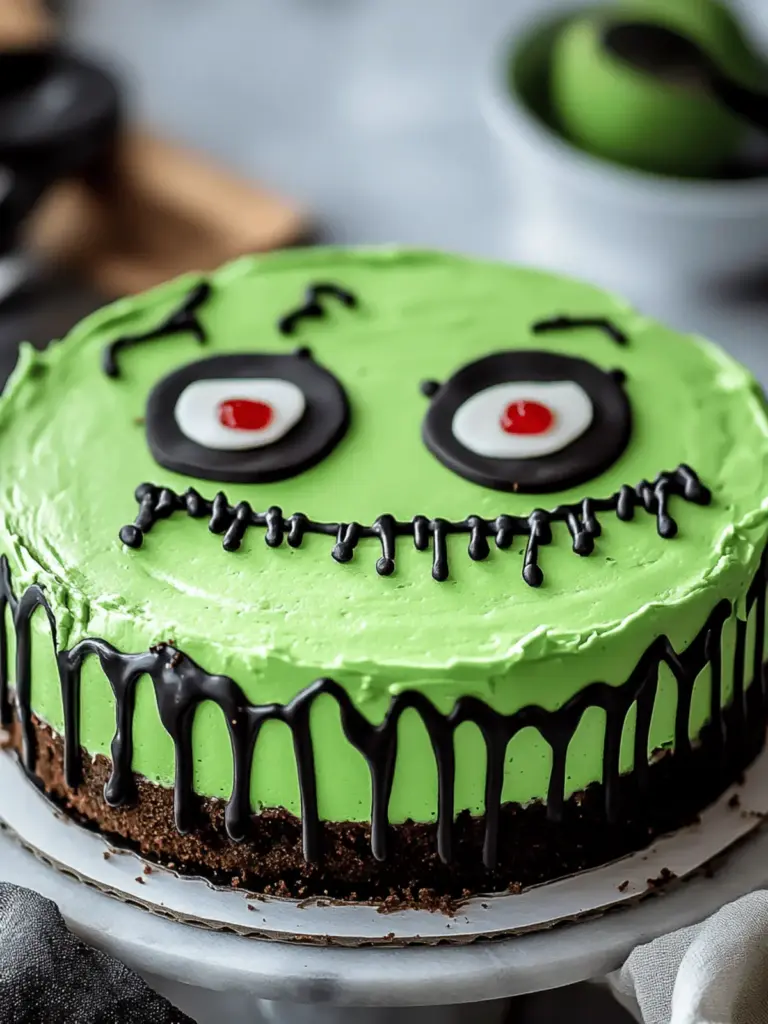 Frankenstein Cheesecake
