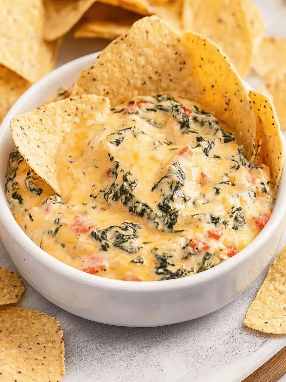 Queso Spinach Dip
