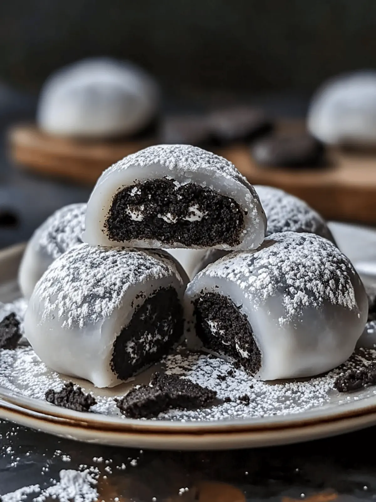 Oreo Mochi