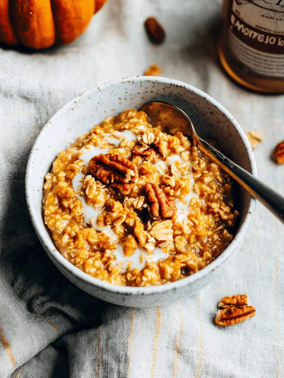 Pumpkin Pie Oatmeal