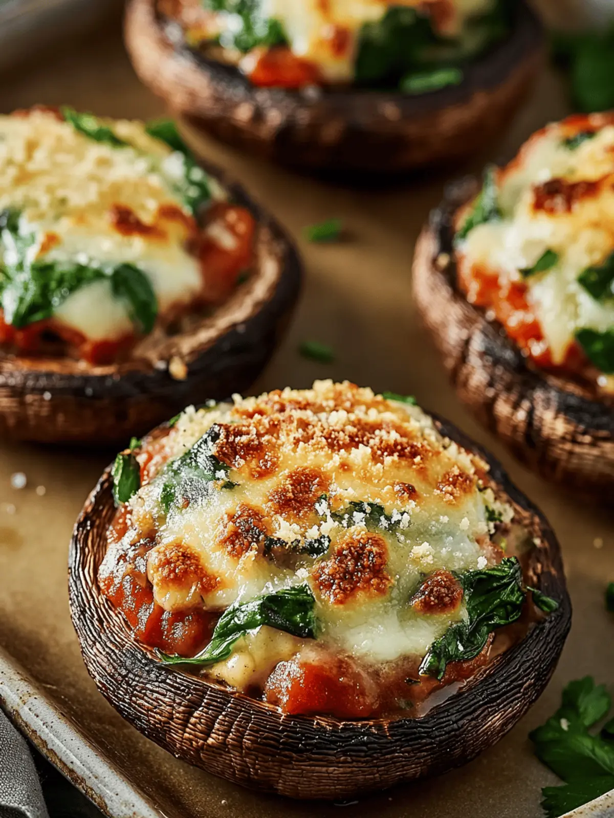 Stuffed Portobello Mushrooms