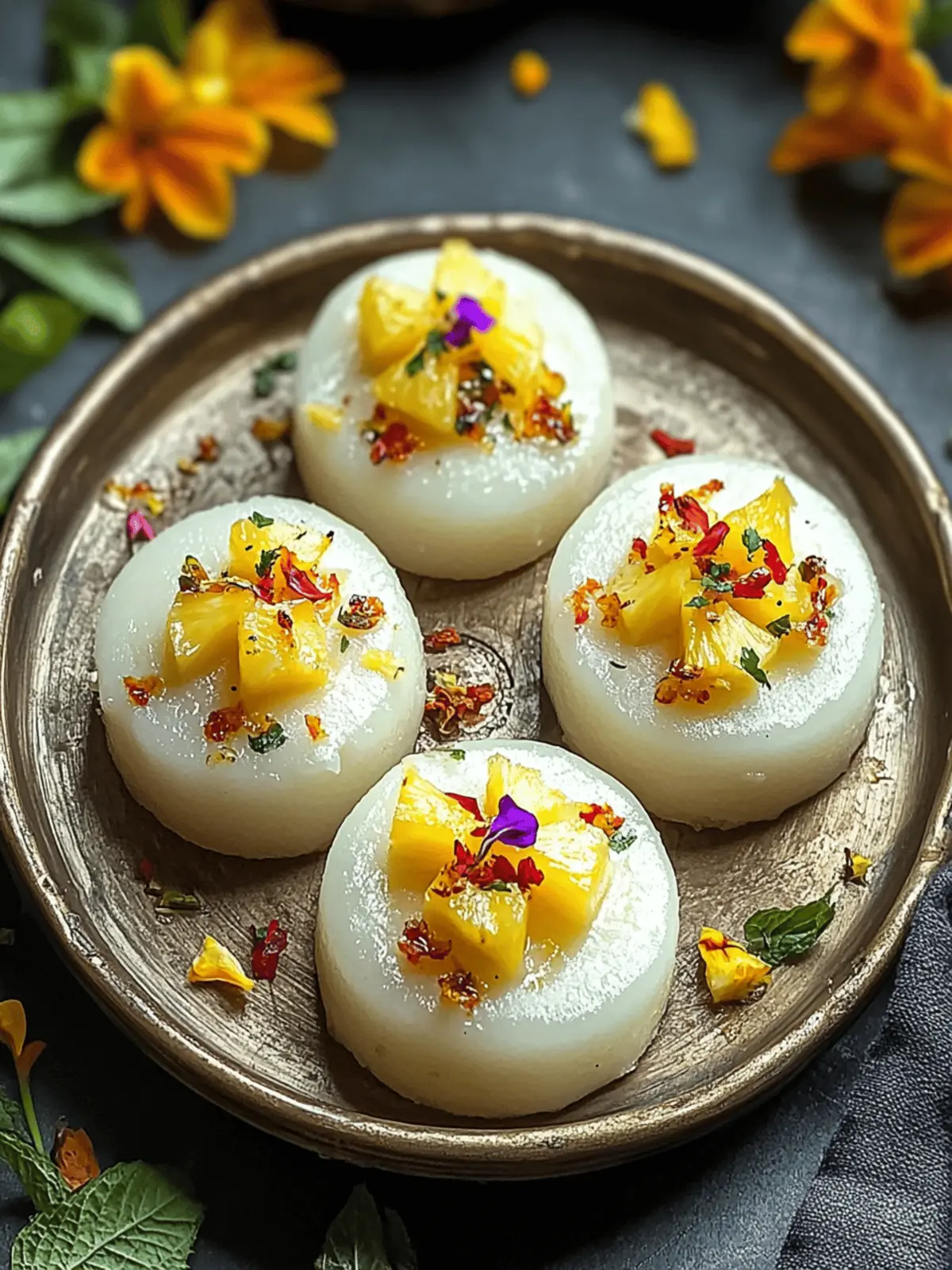 Pineapple Sandesh