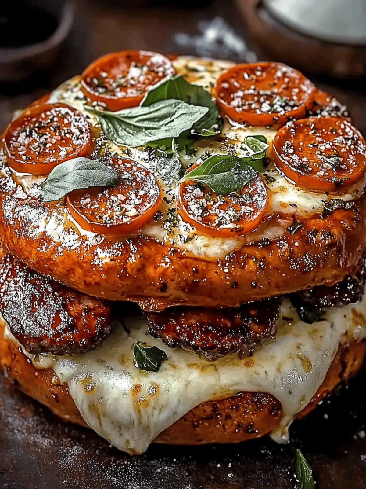 Easy Pizza Burgers