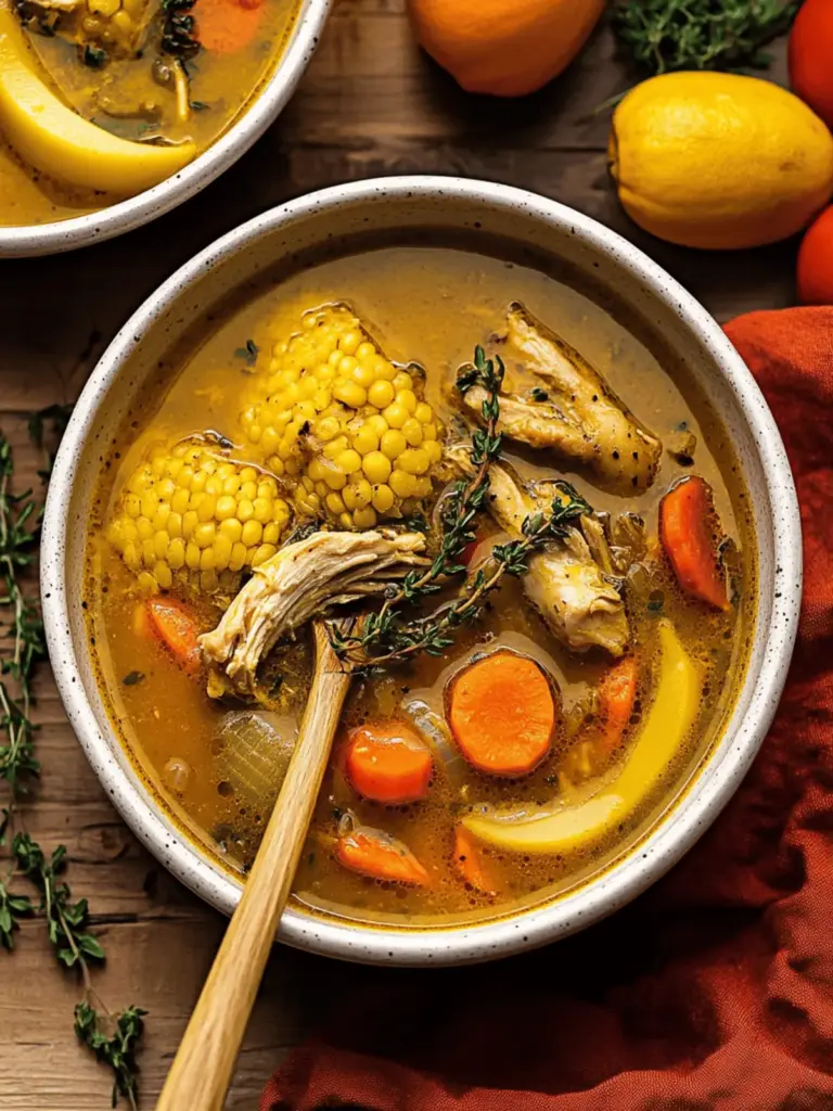 Jamaican Chicken Soup
