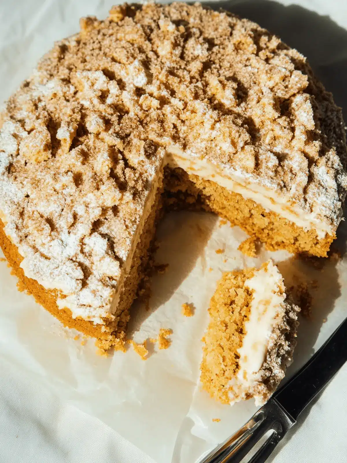 Pumpkin Spice Coffee Cake