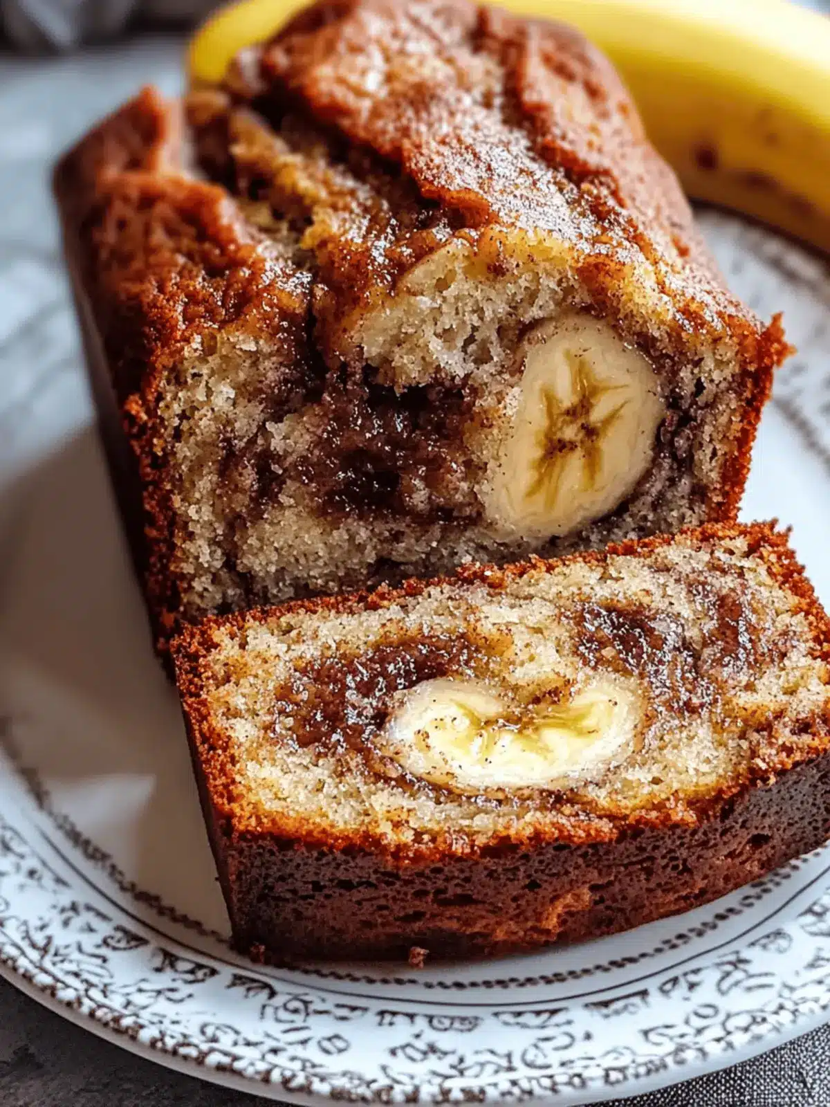 Best Cinnamon Swirl Banana Bread