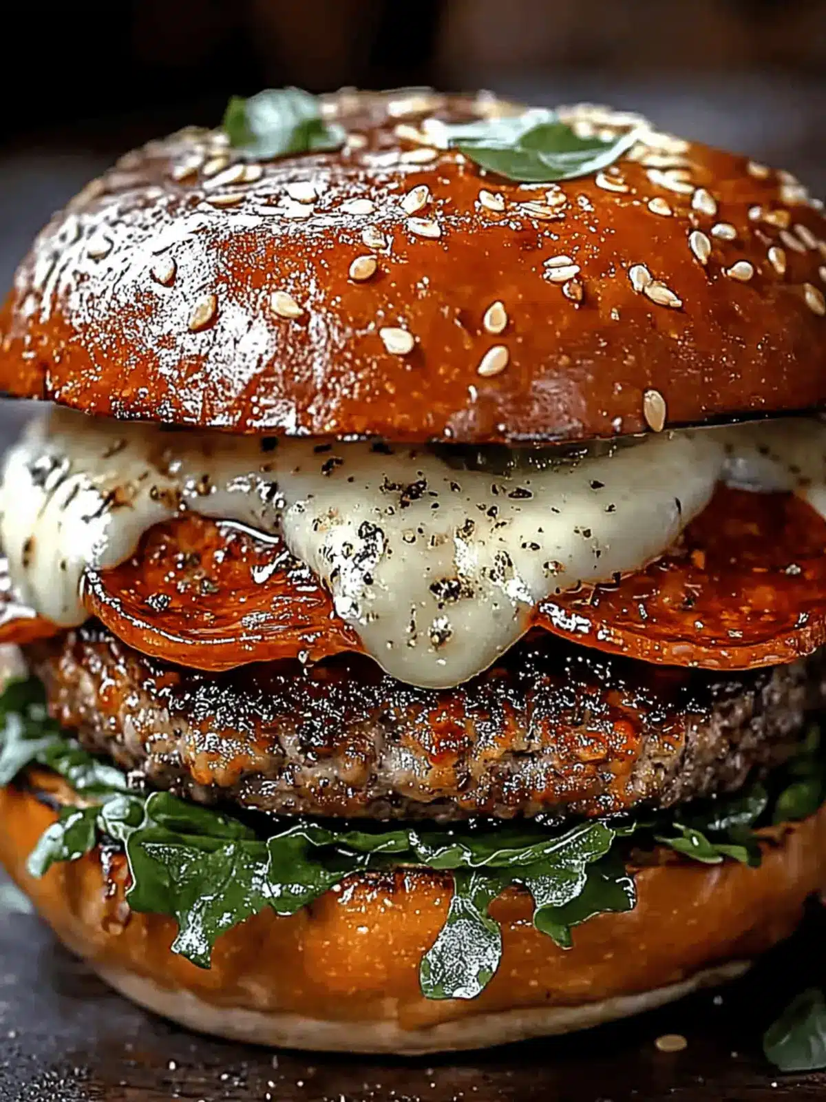 Easy Pizza Burgers