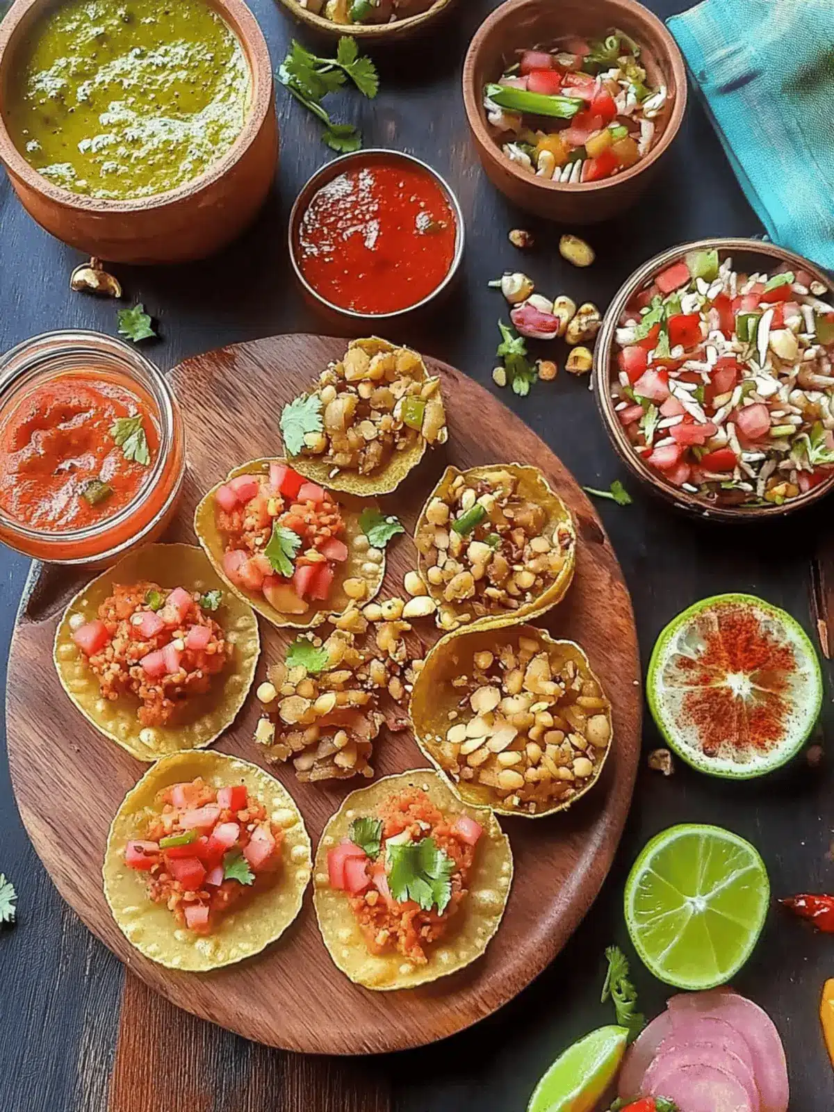 Masala Papad Platter