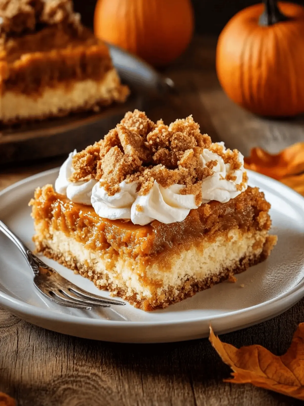 Pumpkin Dump Cake