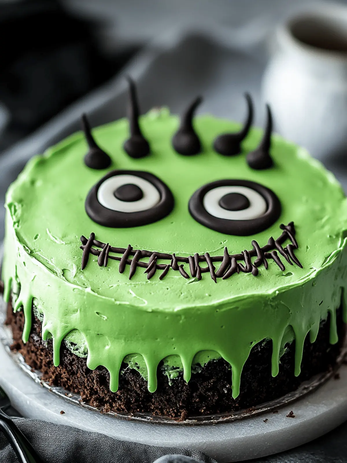 Frankenstein Cheesecake