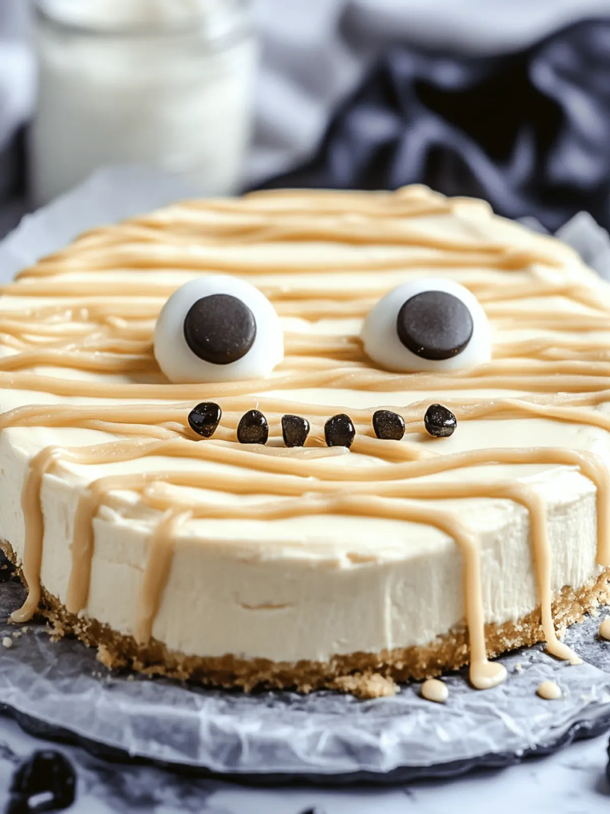 Mummy Cheesecake