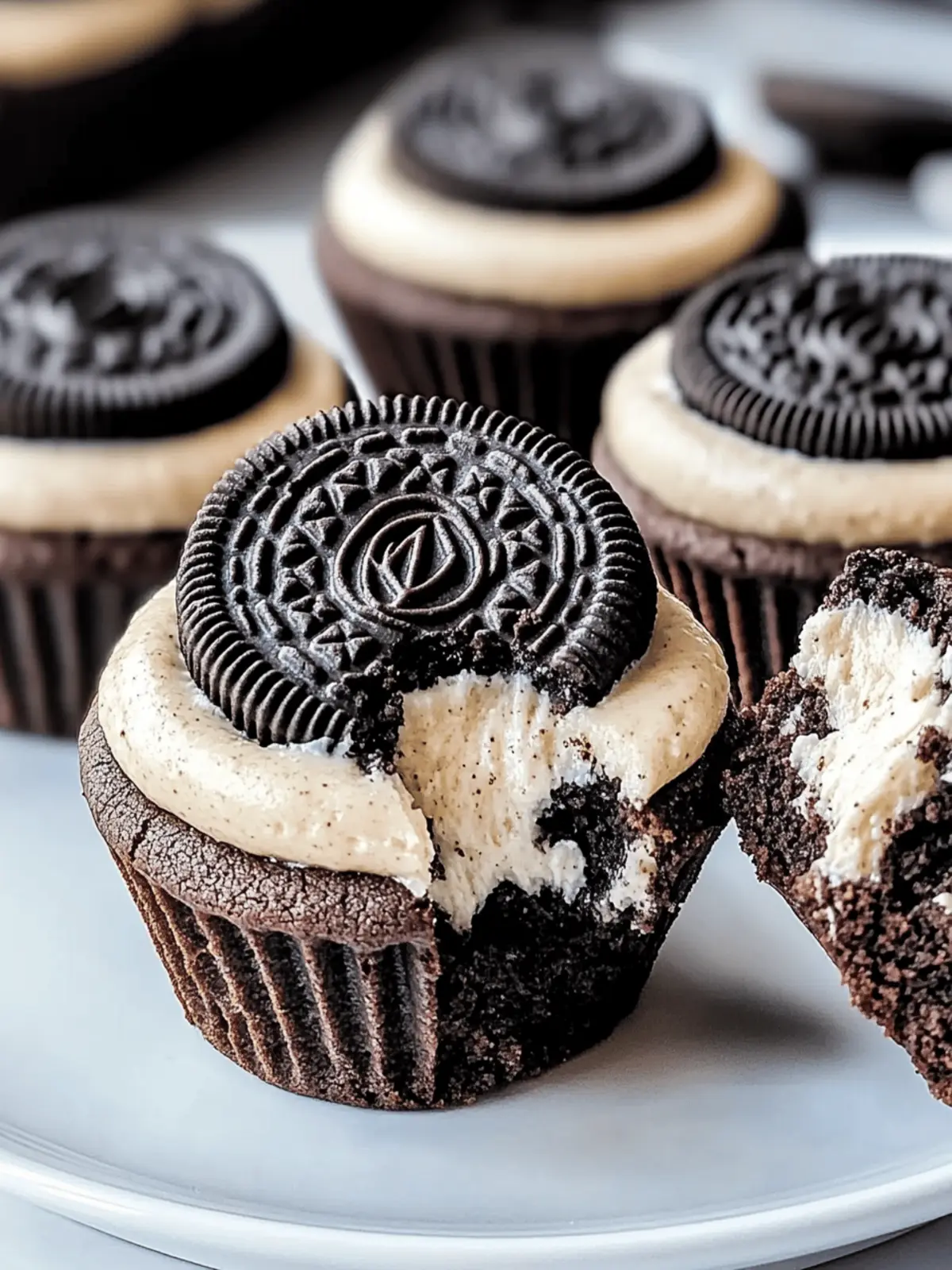 Oreo Cheesecake Cookie Cups