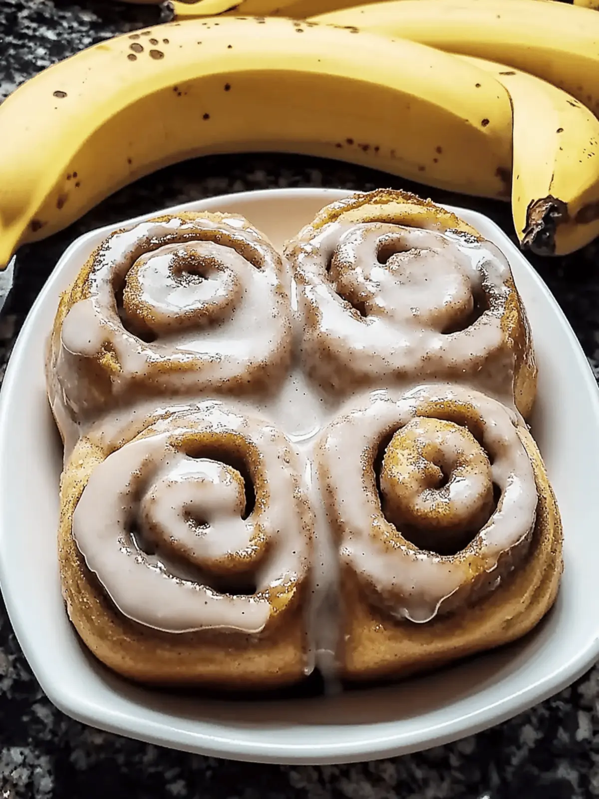 Banana Bread Cinnamon Rolls