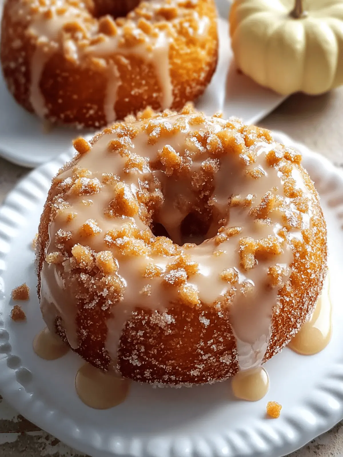 Pumpkin Donuts